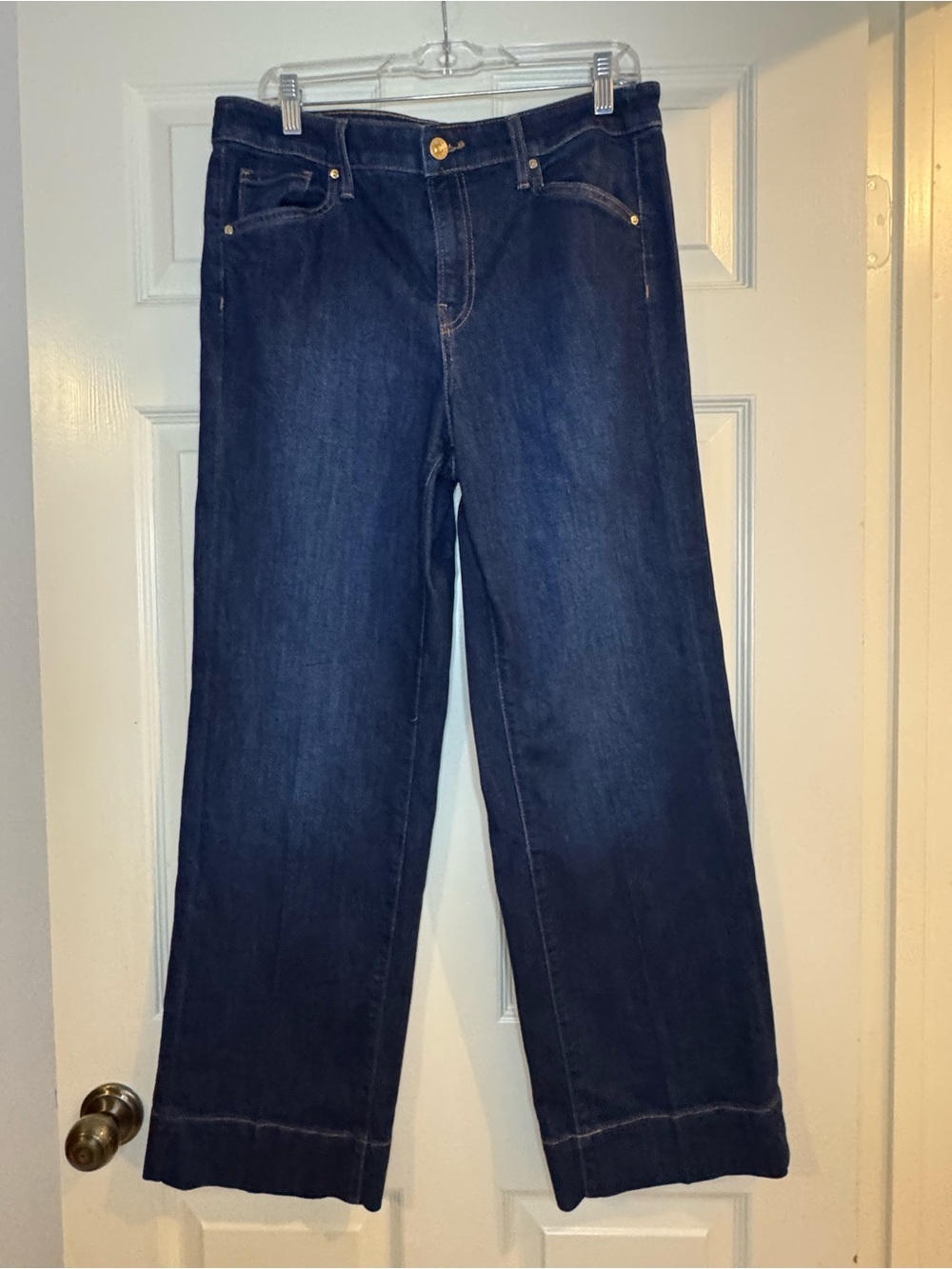 Chico's Dark Blue Trouser Jeans